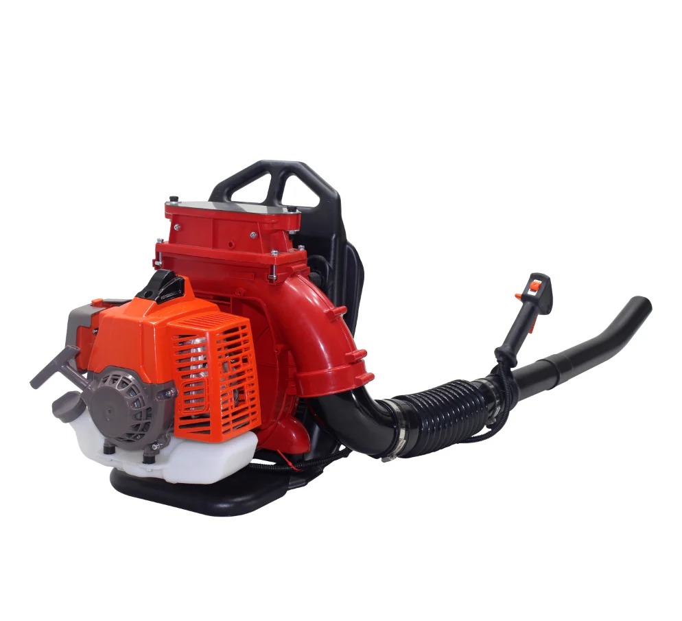 Snow Blower 2.7KW Knapsack Two-Stroke Garden Air Blower 63cc Gasoline Ultra-High Power Portable Leaf Blower Wireless