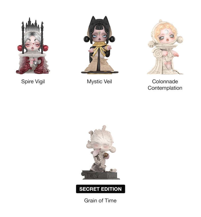 【EU EXKLUSIV】POP MART SKULLPANDA WHERE TIME DWELLS Serie Figuren 1 Stück/9 Stück POPMART Blind Box Niedliches Spielzeug – Detail 3