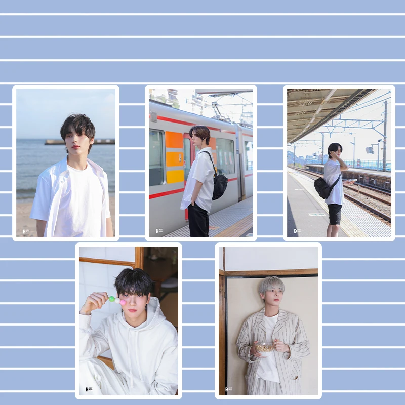 

2Pcs/Set KPOP YEONJUN BEOMGYU SOOBIN Concept Photo Posters HUENINGKAI TAEHYUN Wall Stickers Home Decor Fans Collectibles Gifts