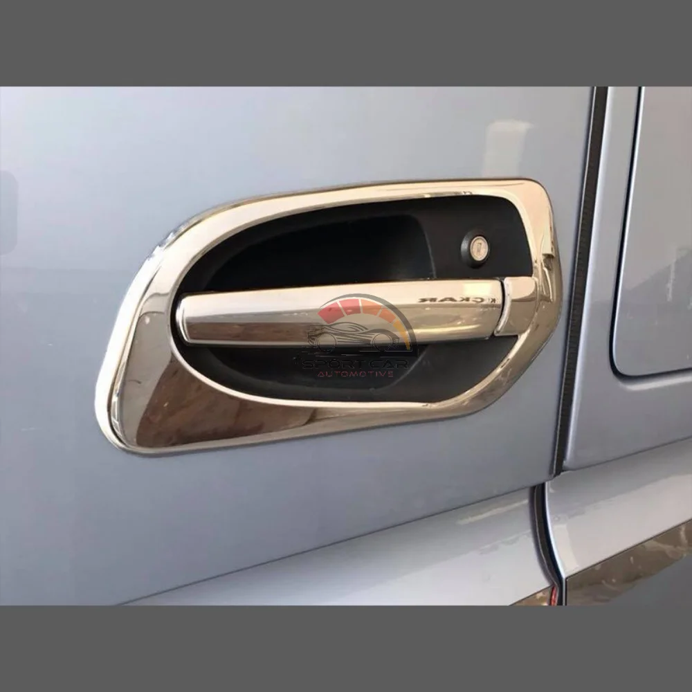 For Mercedes ACTROS MP4-MP5 Compatible Door Handle Chrom Right And Left 2 Piece Set Tracks Accessories Stainless Steel High Quality