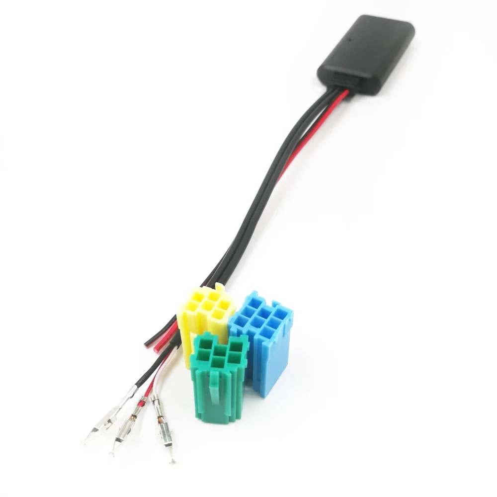 Radio samochodowe DIY moduł Bluetooth DIY MINI ISO 6Pin 8Pin Bluetooth AUX Adapter dla Volkswagen Fiat Renault — zdjęcie 2