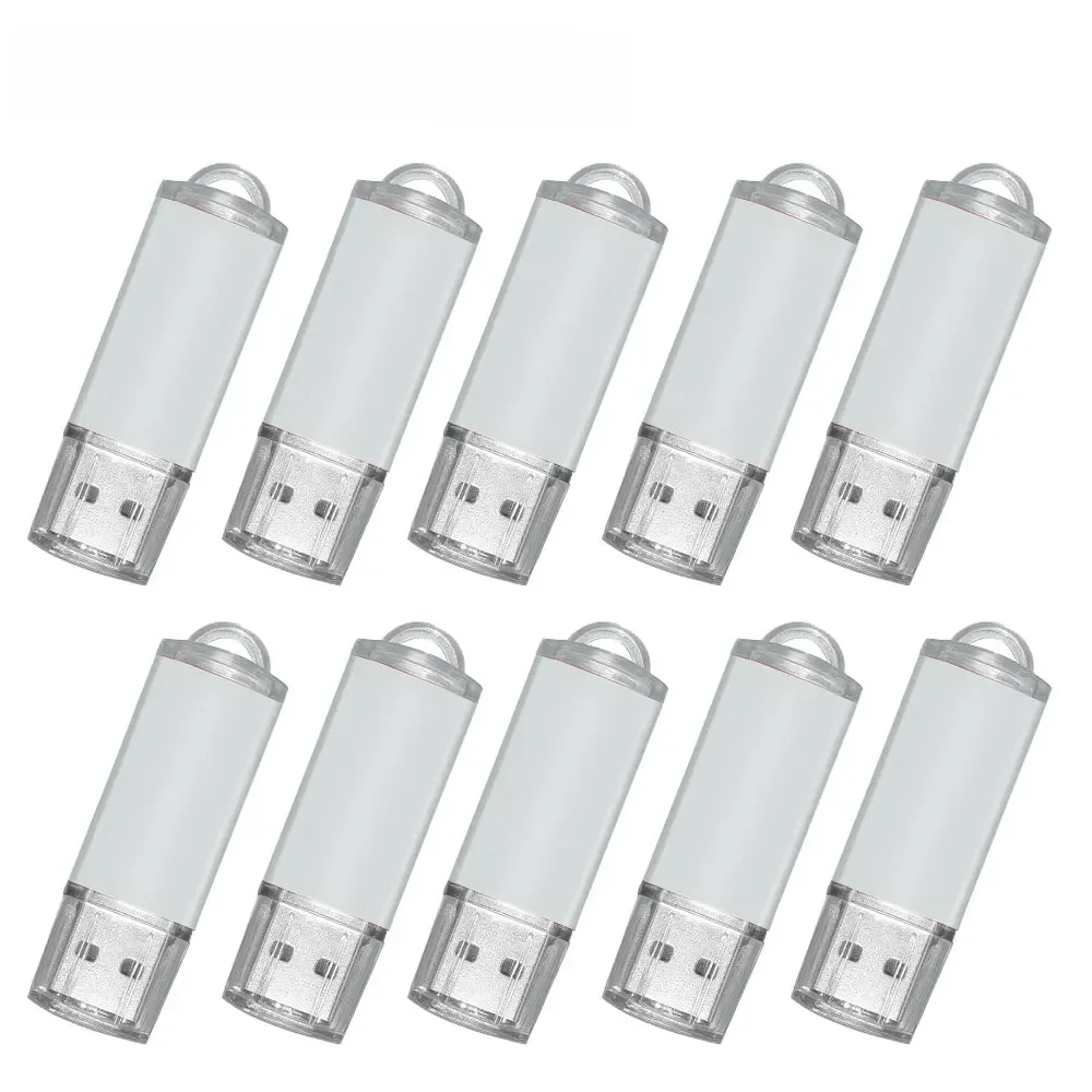 Clé USB personnalisée gratuite, clé USB, 256 Mo, 512 Mo, 1 Go, 2 Go, 4 Go, 8 Go, 16 Go, 32 Go, 64 Go, 128 Go, 10 pièces par lot
