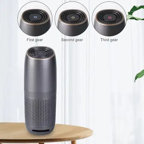 Car Air Purifier Portable Mini Vehicle Air Cleaner
