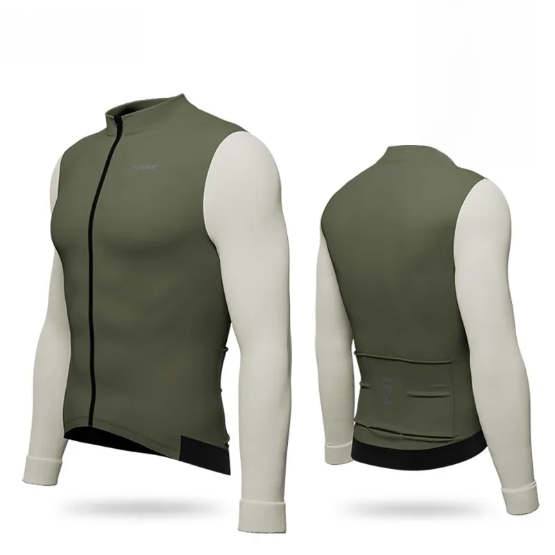 AliExpress INBIKE Men's Winter Autumn Long Sleeve Cycling Jersey Maillot Ciclismo Mountain Bike Clothing Cycling Shirt Warm MTB 자전거 져지