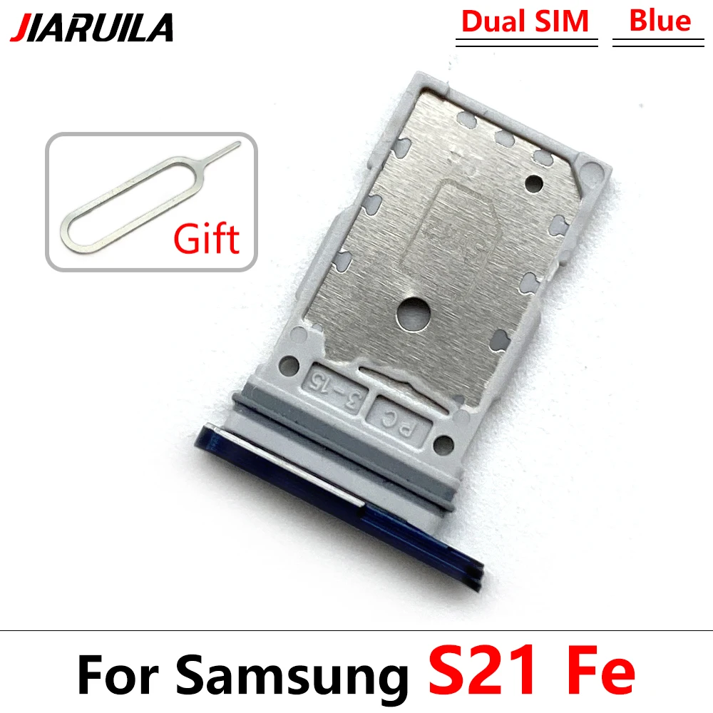 Phone Sim Card Tray For Samsung  S21 Fe / S21 Ultra / S21 Plus G990 G991 G996 G998 New SIM Chip Slot Holder With Tool