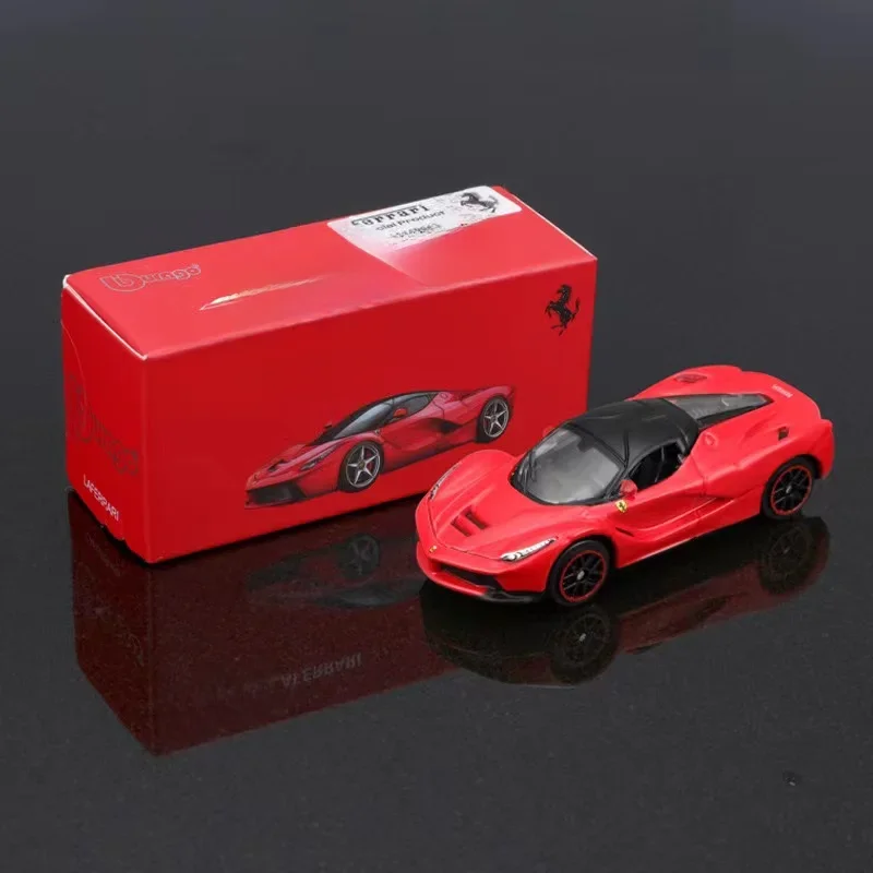 Bburago1:64 Ferrari série LAFerrari modèle petite Collection voiture alliage modèle jouet cadeau scène décoration classique et exquis