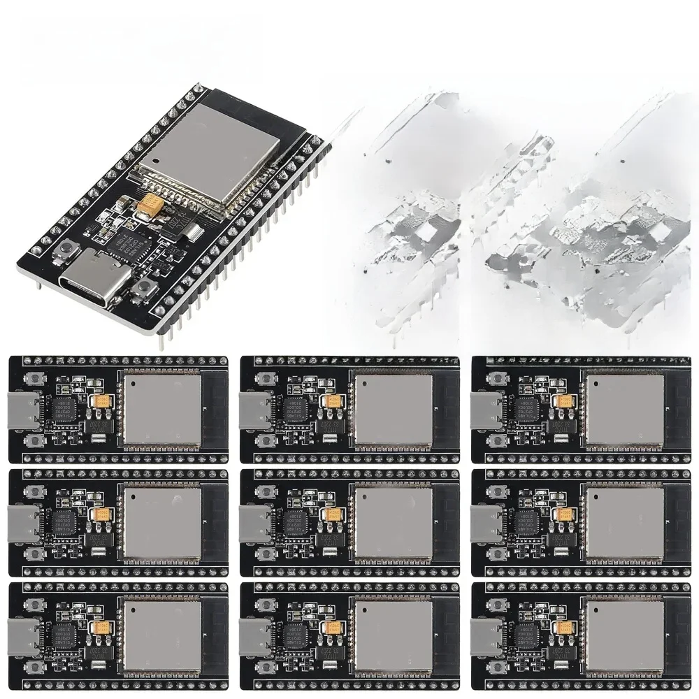 1-10 SZT. Płytka Rozwojowa 32 WiFi Bluetooth Moduł Ultra-Niskie Zużycie Energii Dwurdzeniowy TYPE-C CP2102/CH340 32D — zdjęcie produktu 7