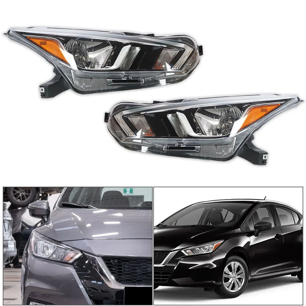 

For Nissan VERSA 2020 HEAD LAMP USA TYPE OE 26010-5EE0A/26060-5EE0A
