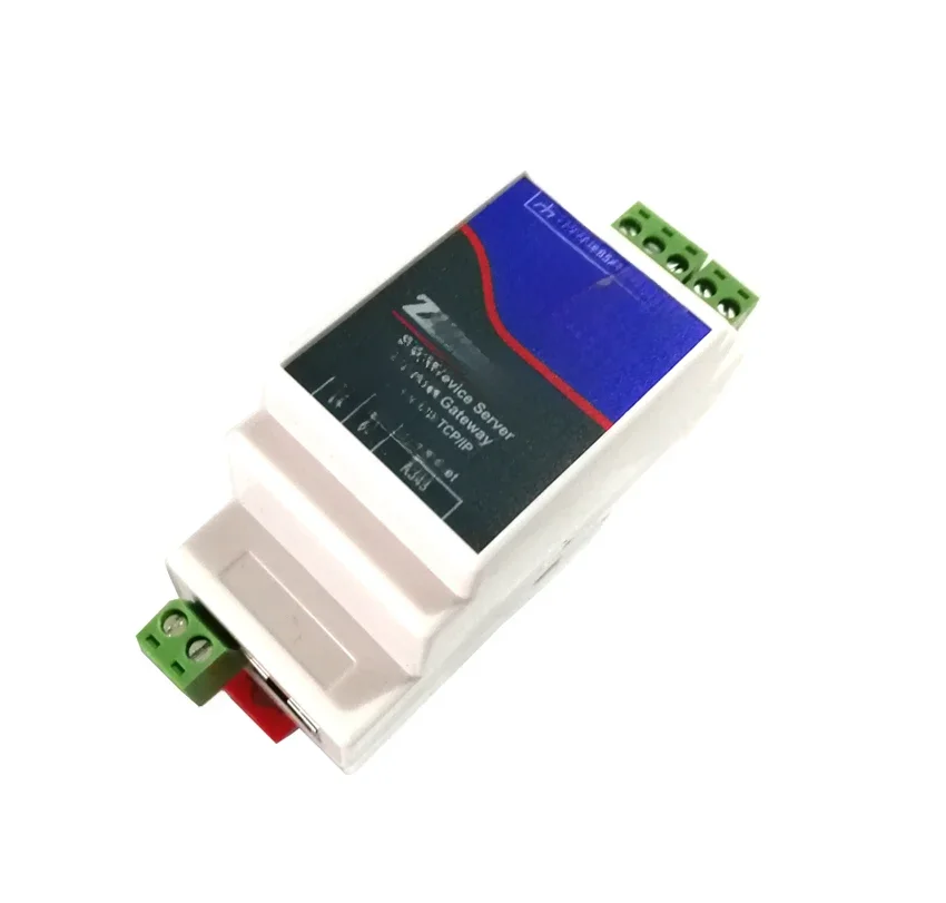 Port szeregowy DIN-Rail Modbus RS485 do konwerter Ethernet dwukierunkowej przezroczystej transmisji między RS485 i RJ45 — zdjęcie 2