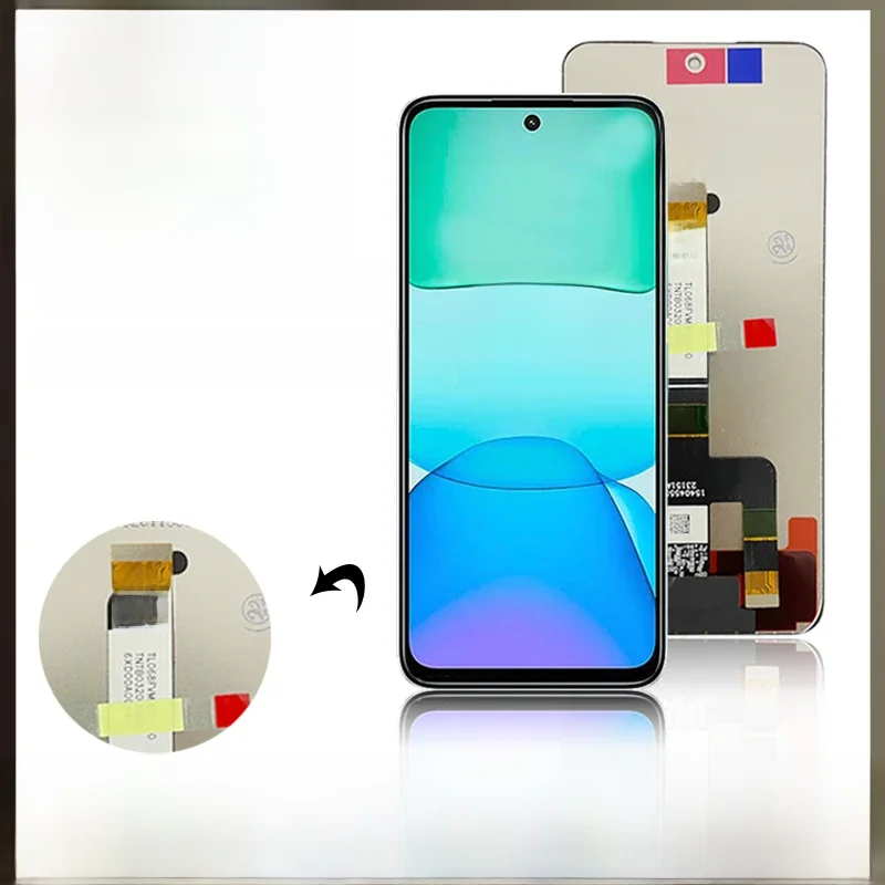 Ekran 6,79 cala dla Xiaomi Redmi 13 2404ARN45A Wyświetlacz Lcd Ekran dotykowy Digitizer Część z ramką dla Redmi 13 Wymiana — zdjęcie produktu 7
