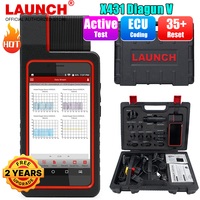 LAUNCH X431 Diagun V Full System Professional OBD2 Diagnostic Tools ECU Coding Wifi BT code reader Scanner 2 years Free online