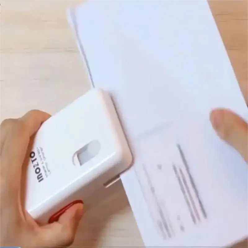 Imagem -04 - Inozto-triturador de Papel de Escritório Boms10 Selo Confidencial Abridor de Cartas Automático Arquivo de Corte Elétrico Protege a Privacidade Fácil de Transportar