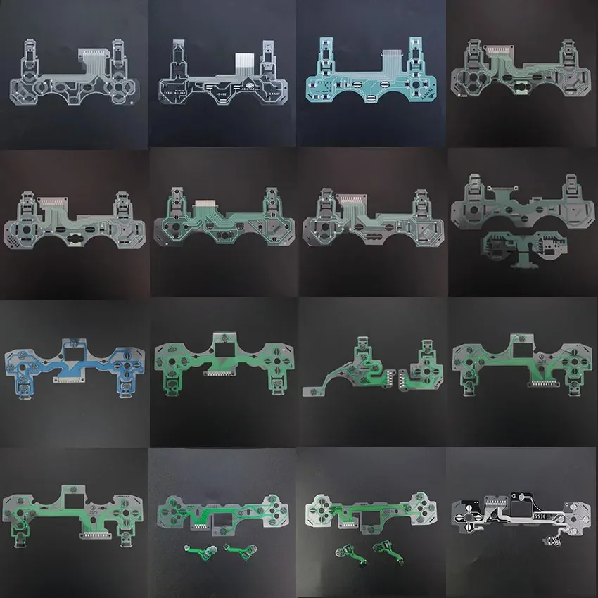YuXi-Circuit imprimé de clavier de film conducteur, ruban de boutons de câble flexible, contrôleur PS5 PS4 PS3 PS2, 1 pièce
