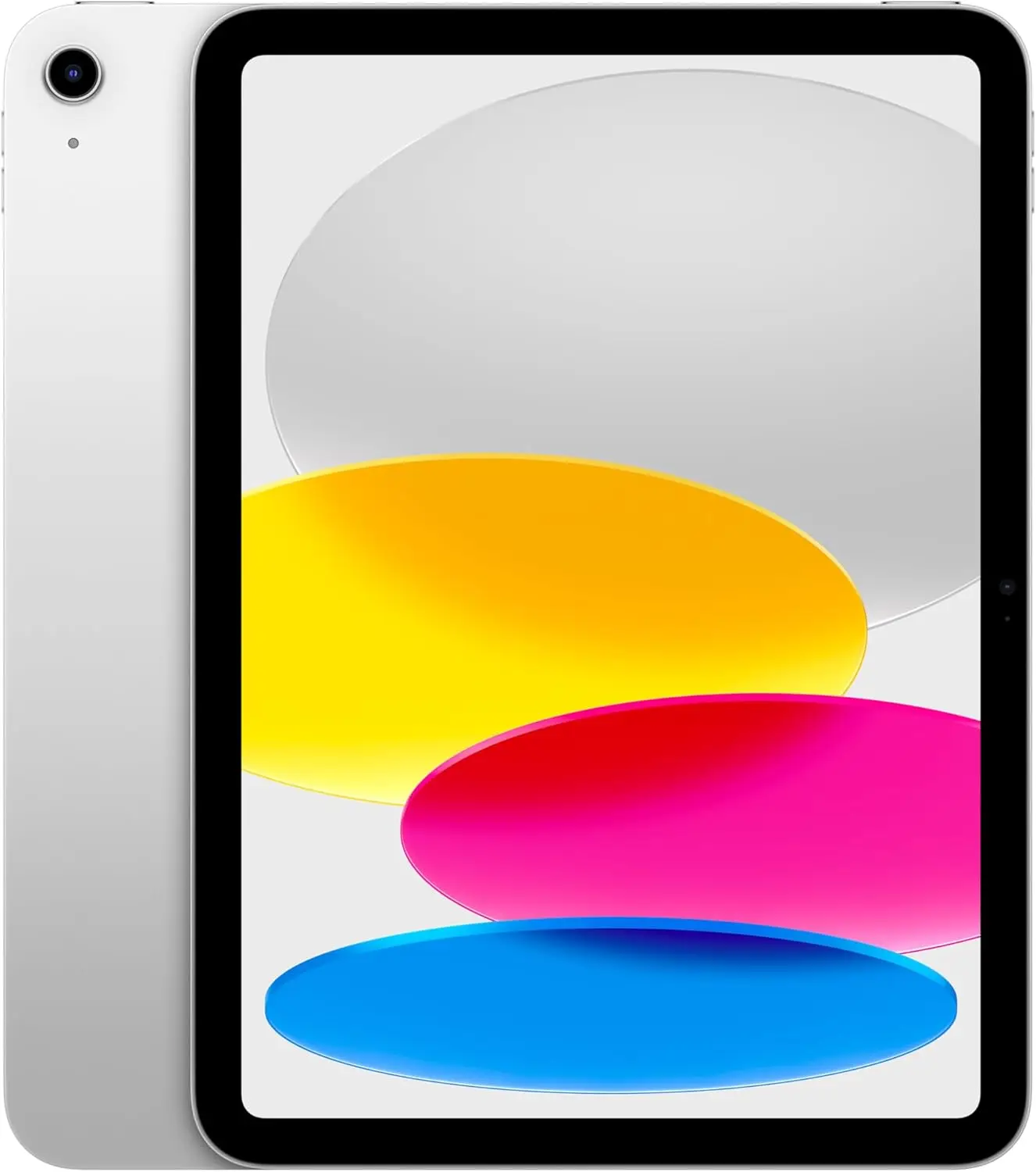 Apple iPad الجديد مع شريحة A16: شاشة Retina السائلة مقاس 11 بوصة، سعة 128 جيجابايت، Wi Fi 6، كاميرا أمامية وخلفية بدقة 12 ميجابكسل، معرف باللمس، براميل يومية كاملة