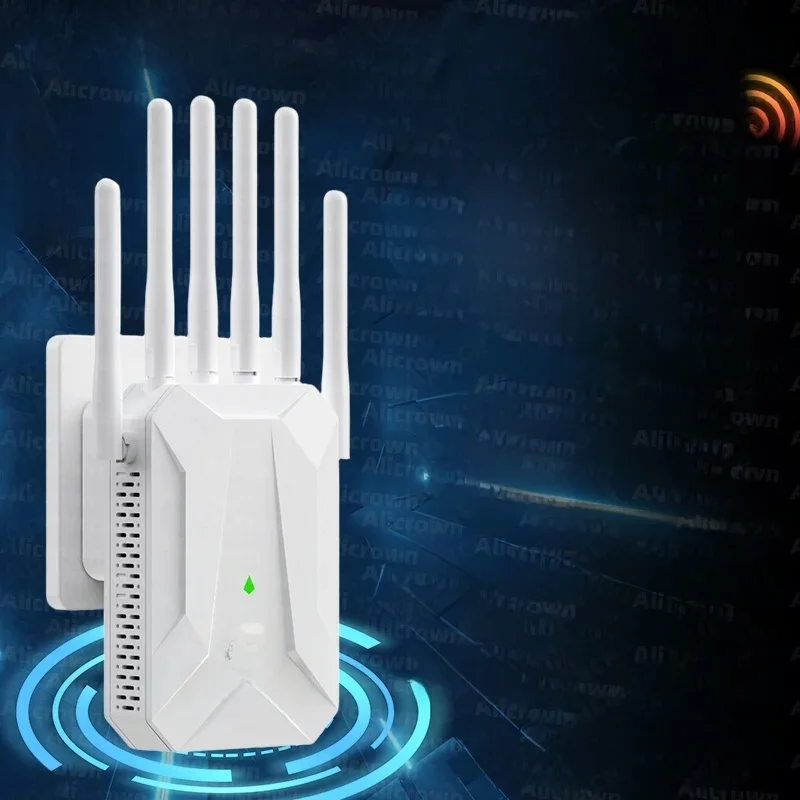 WiFi 6 AX3000 Wireless Repeater Dual Band 2,4 GHz 5 GHz 802.11AX Wi-Fi 6 Extender Verstärker WPS Router Long Range Signal Booster