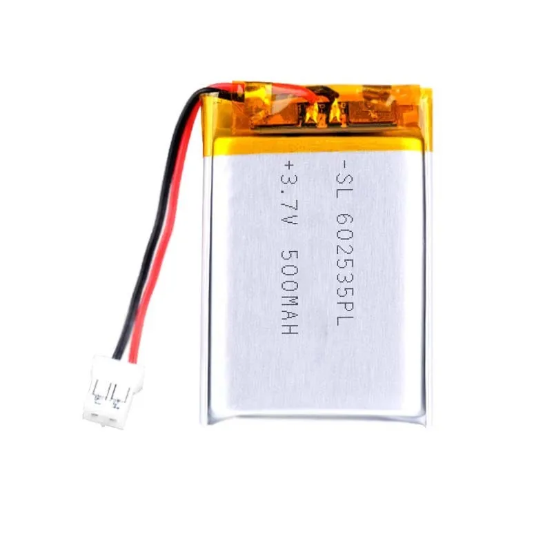 buy more will cheap Manufacturer's direct supply of 602535 polymer lithium battery 500MAH 3.7V monitoring massager square
