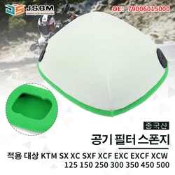 JSBM 듀얼 레이어 폼 에어 필터 KTM SX XC SXF XCF EXC EXCF XCW 125 150 250 300 350 TPI 2016-2023 Husqvarna FC TC FE TE 450 500 501