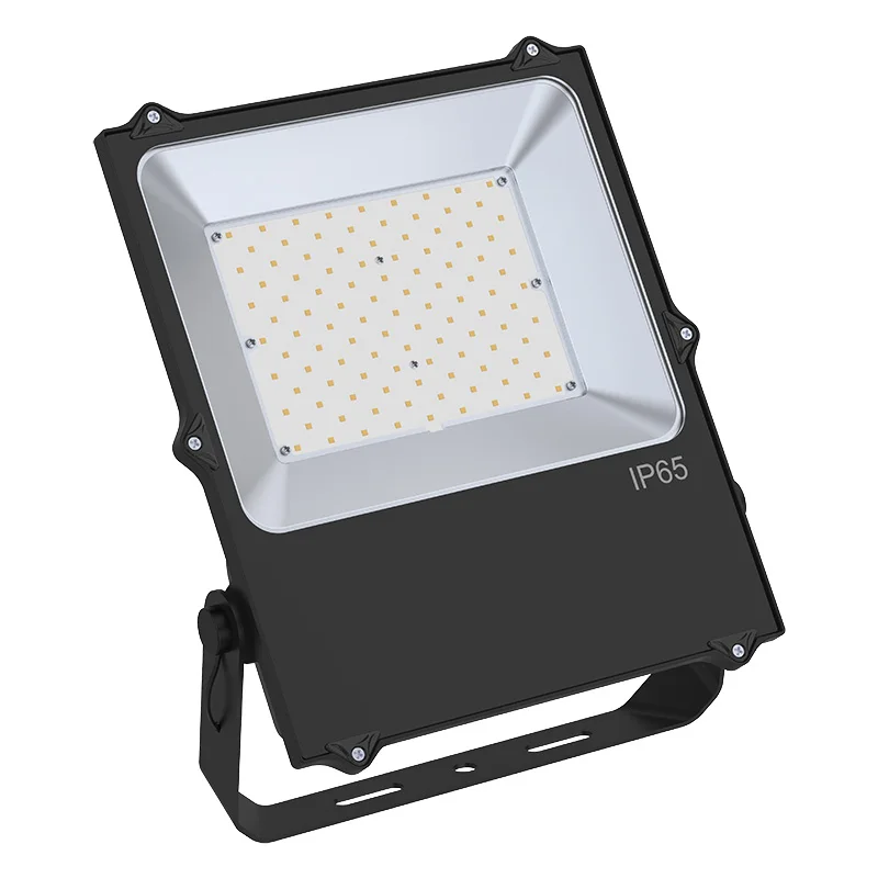 Luz de inundação ao ar livre para outdoor, lâmpada industrial, design moderno, IP66, 150W, 150W