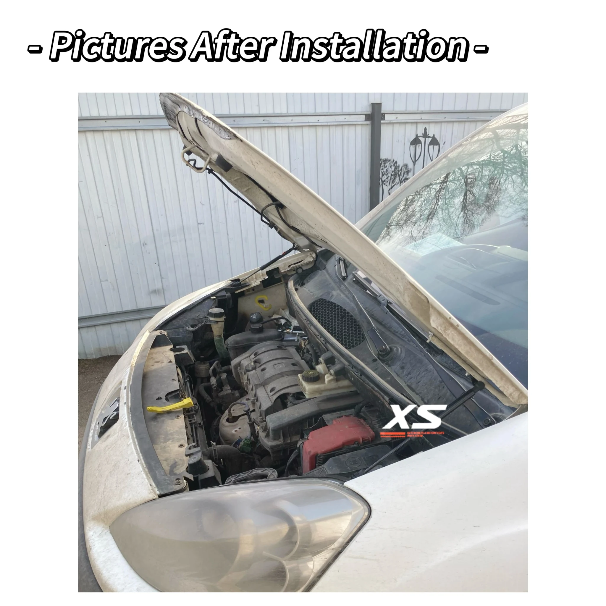 Per 2008-2018 Citroen Berlingo B9 Peugeot Partner Opel Combo Cargo 2021 cofano cofano anteriore modifica ammortizzatori di supporto per sollevamento