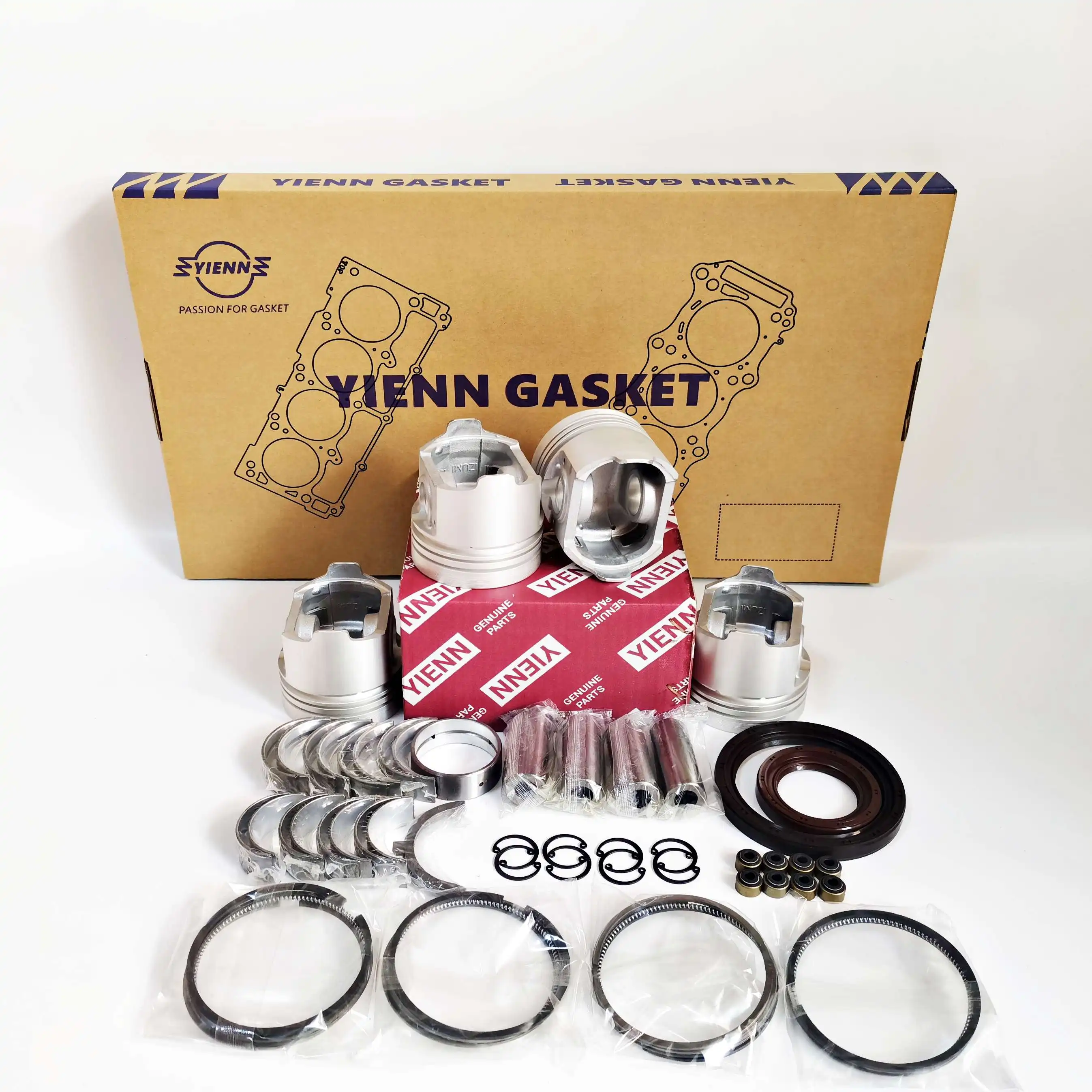 S4D98E-2 S4D98E-2N Overhaul Rebuild Kit For Komatsu Diesel Engine Repair Parts Forklift F20 FD25 FD30 Excavator PC70FR-1 PC75R-2