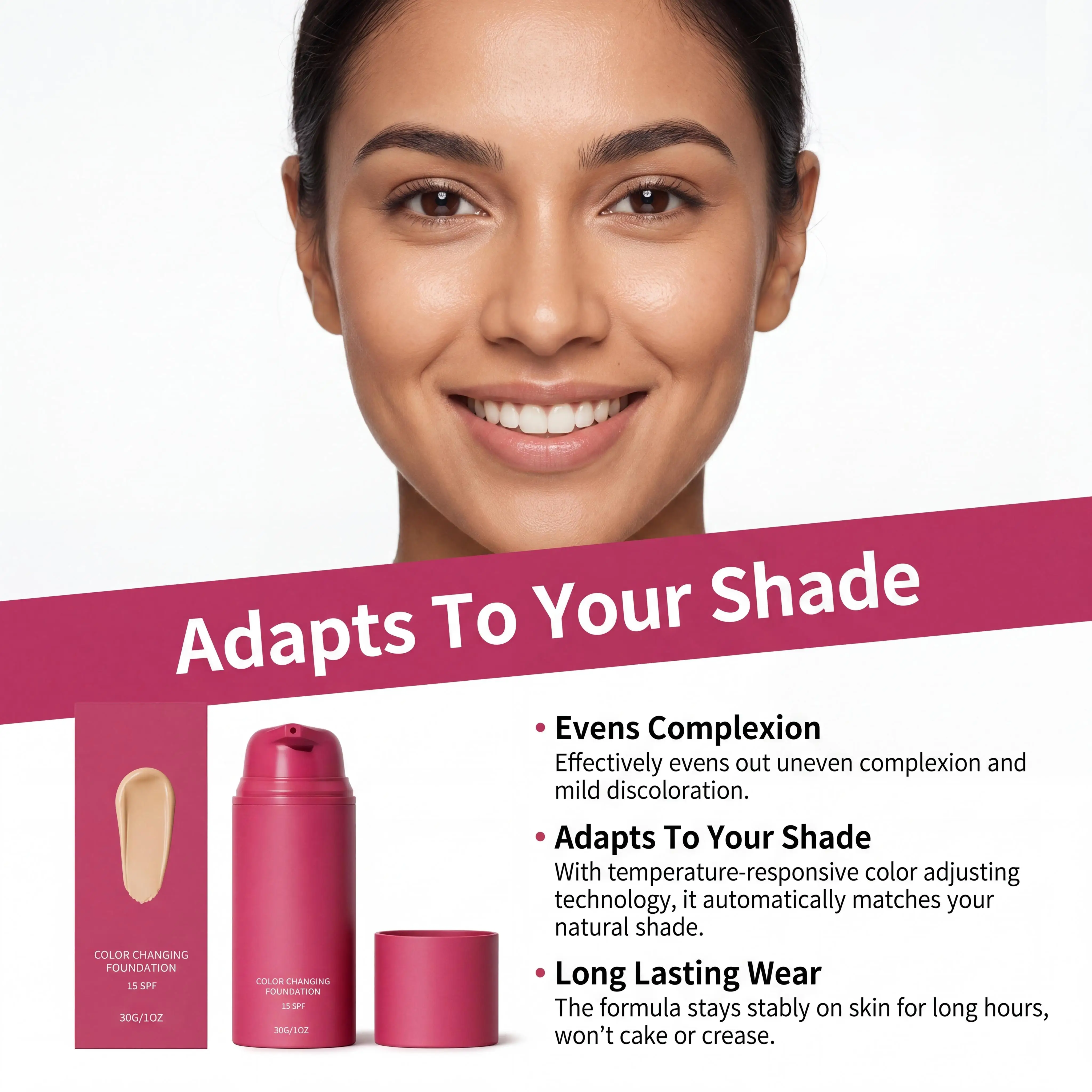 Color-Changing Liquid Foundation — product detail 8