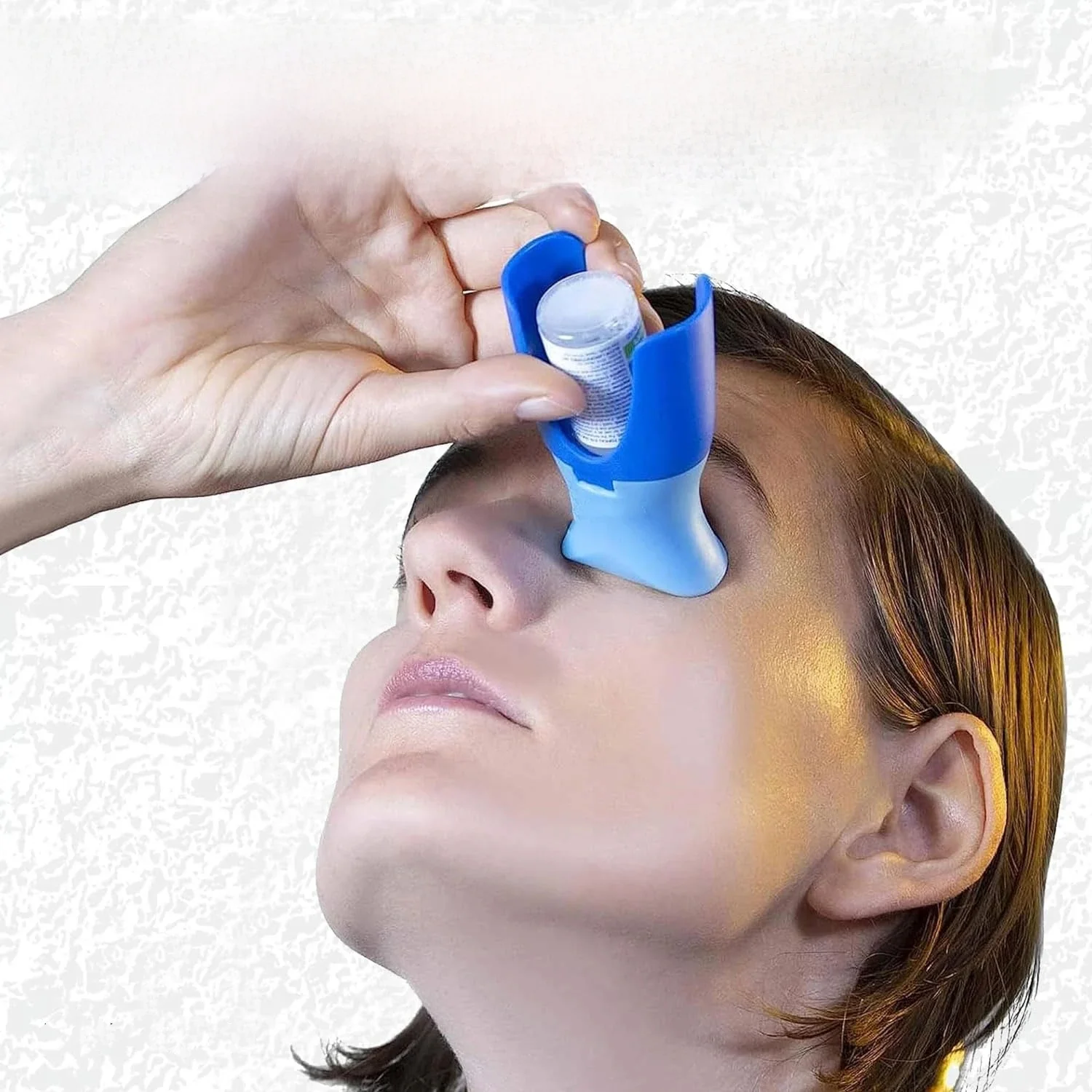 Wiederverwendbare Augentropfen-Halter, Augentropfen, Flasche, Helfer, Augensalben, Tropfenhalter, Gerät, Augentropfen-Anleitung, Hilfe, Applikator, Pflege-Werkzeug