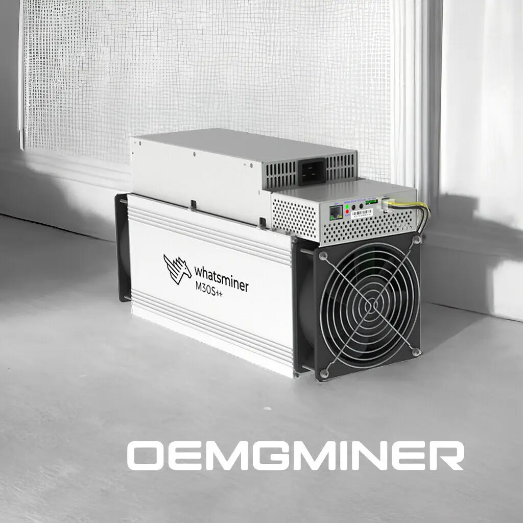 АКЦИОННЫЕ ПРОДАЖИ Новый майнер Whatsminer M30s++ 100T BTC Bitcoin Miner 3200 Вт со встроенным блоком питания