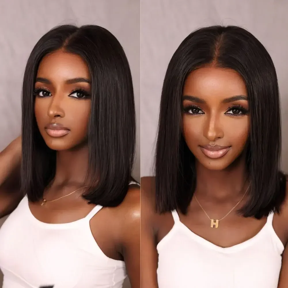 13x4 HD Transparente Lace-Fron – Pre Parted 13X4 Lace Front Bob Wig Bewertung und Preis