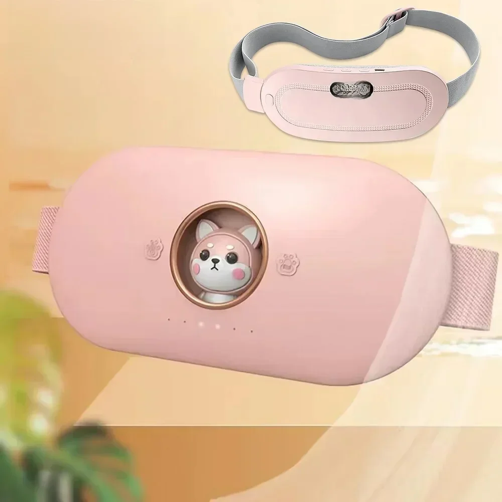 Chauffage menstruel auto-Massage période de chaleur soulagement de la douleur coussin chauffant Portable ceinture chauffante masseur thermique ceinture chauffante pour le ventre