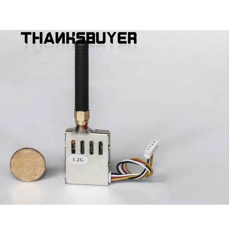 SS-1.2G-1W Wireless Video Transmitter Receiver 1.2G 1W Long Range FPV Transmitter Receiver TX RX