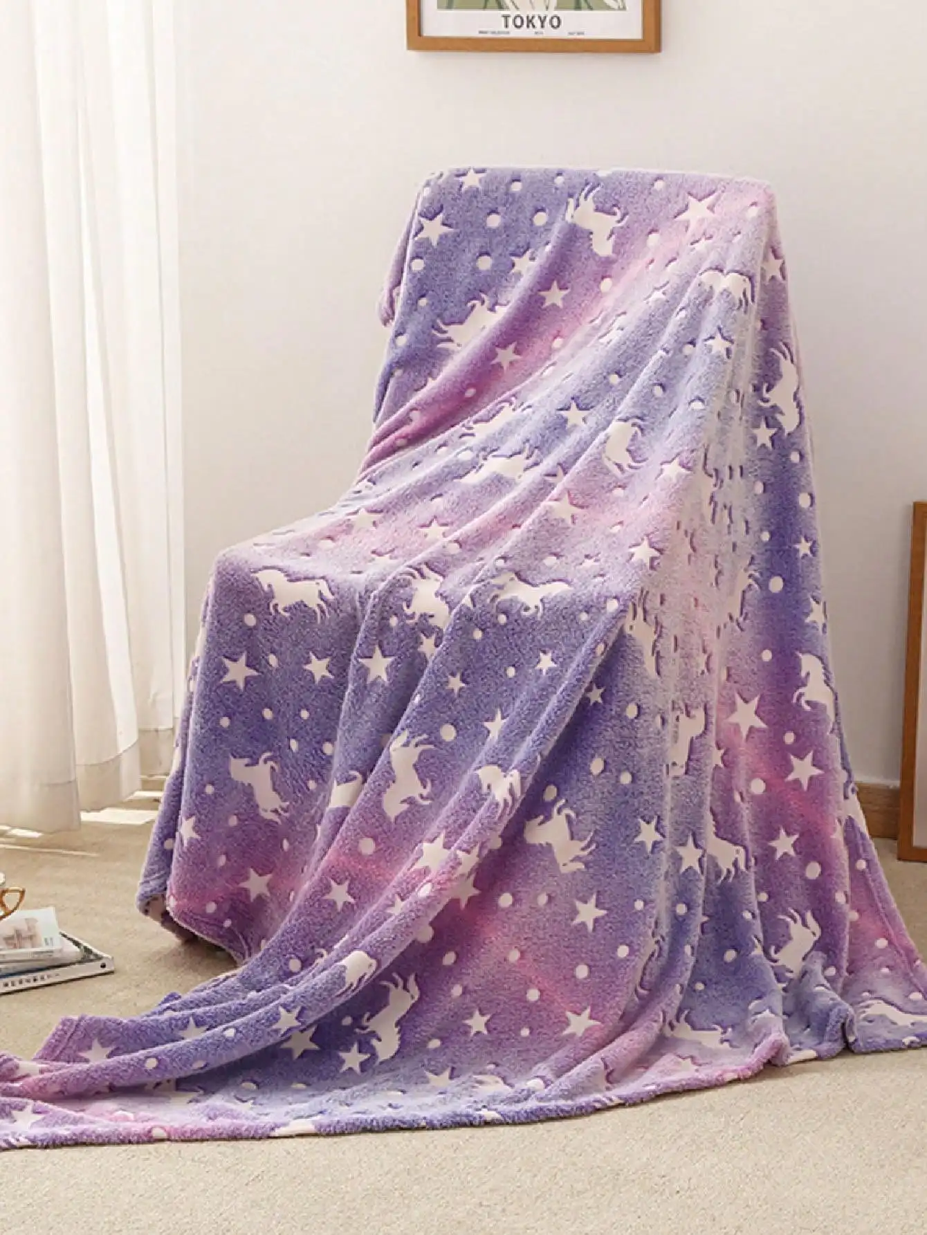 Assorted Glow in the Dark Printed Luminous Blandie-Boys and Girls