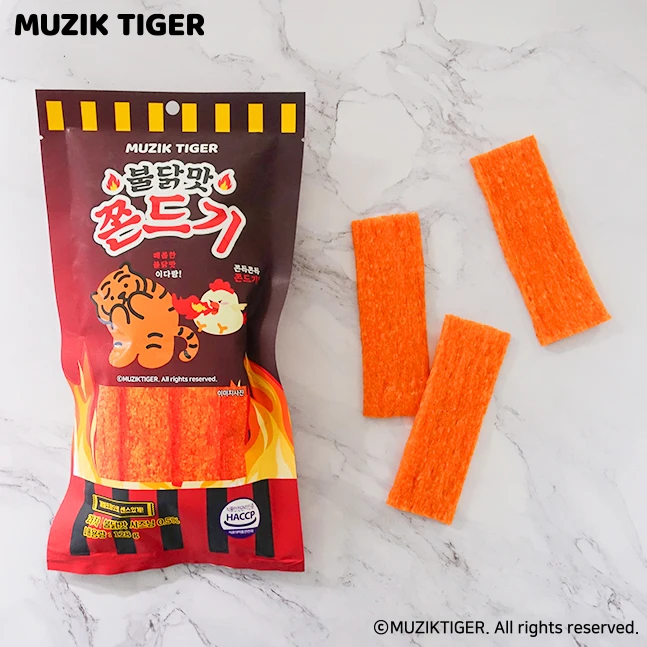 Unjob Tiger Fire Chicken Flavor 128G x 12 Piers