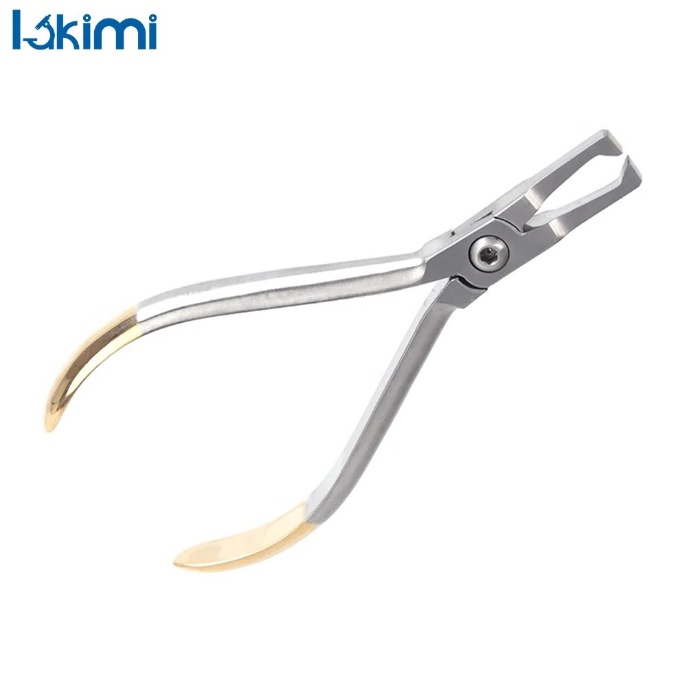 

Stainless Steel Orthodontic Bracket Removing Pliers – Dental Forceps for Posterior Teeth LA-AA113