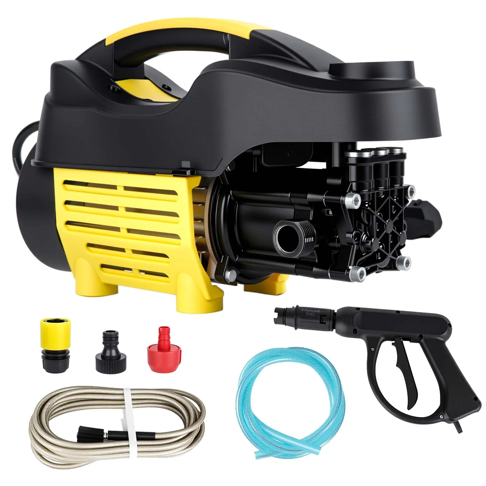 2500W Hogedruk wosher Auto Draagbare Wasmachine schildermachine flash Waterpistool Waterbeker Multifunctioneel Thuis schilderen