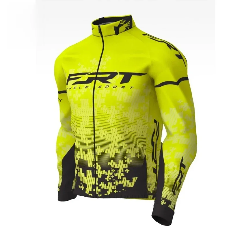 AliExpress Winter Jacket Thermal Fleece Men Team Cycling Jacket Long Sleeve Jersey Suit Mtb Road Bike Clothes Ciclismo Hombres