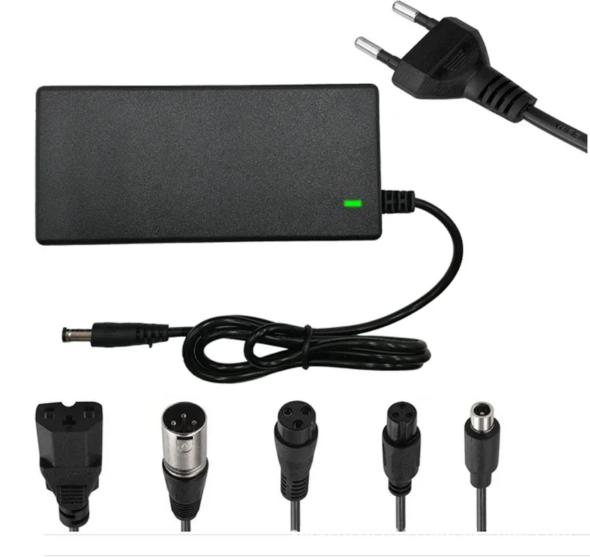 42 V/54.6 V 2A Elektrische Scooter Balans Lader Power Adapter Oplader Universeel Voor 36 25.2 V 25.9 V 25.6 V 24 V Lithium Batterij - afbeelding 2