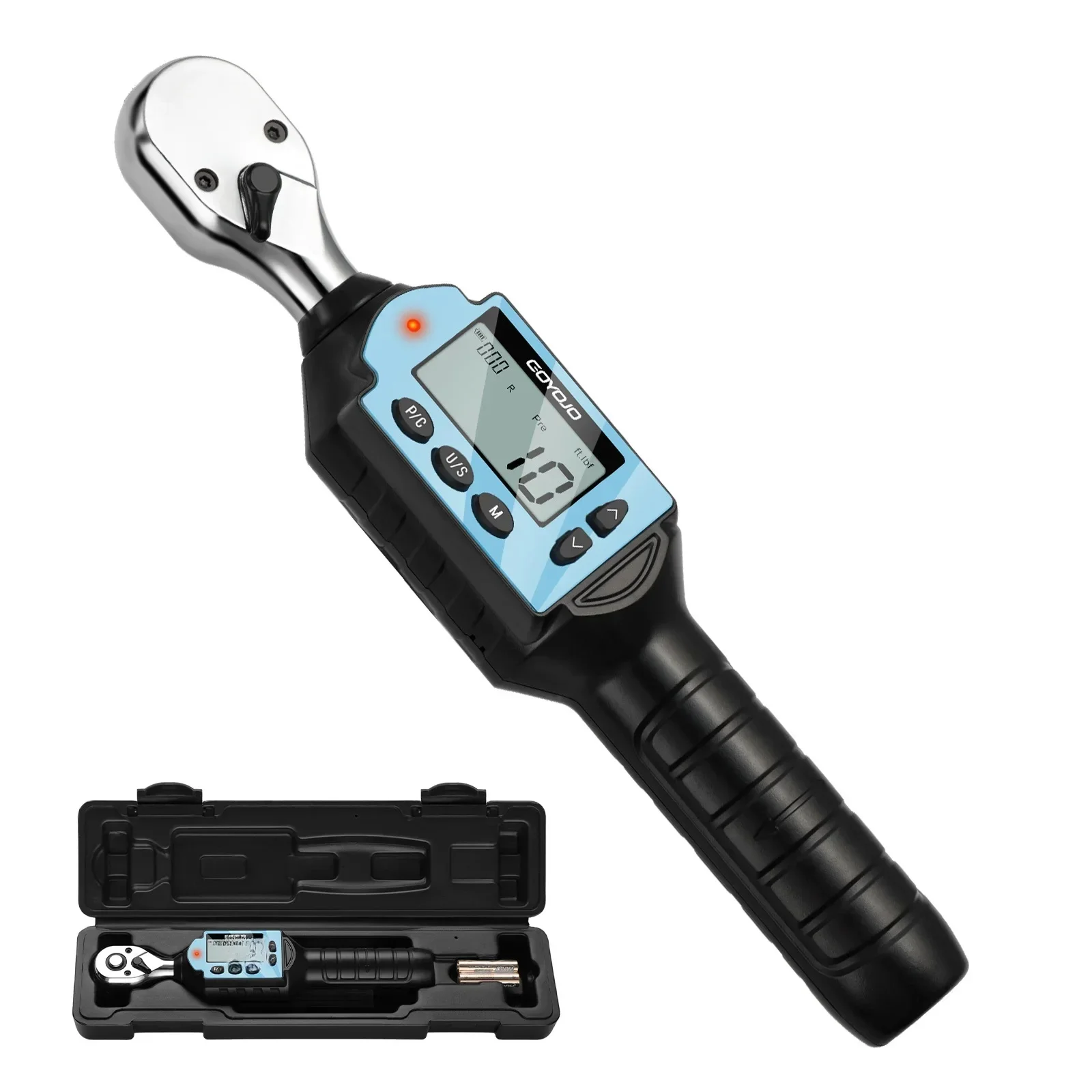 AliExpress Maitepus GOYOJO MINI Digital Torque Wrench 1/4‘’ 3/8‘’ 1/2‘’ New In Professional Bike Car Repair Adjustable Torque Wrench Hand Tools