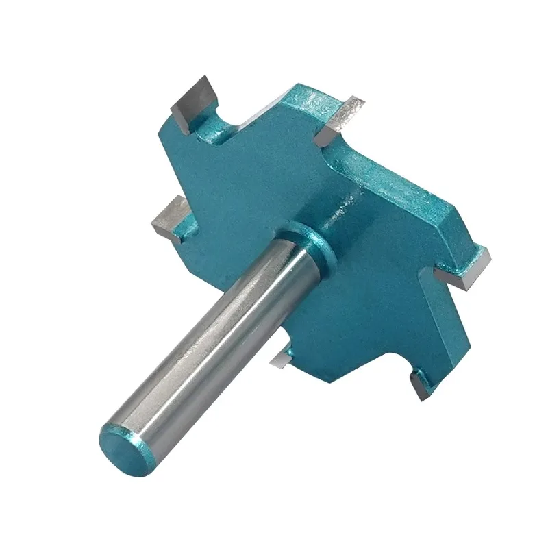 Cuchillo ranurado tipo T para carpintería con mango, cuchillo gong de aleación