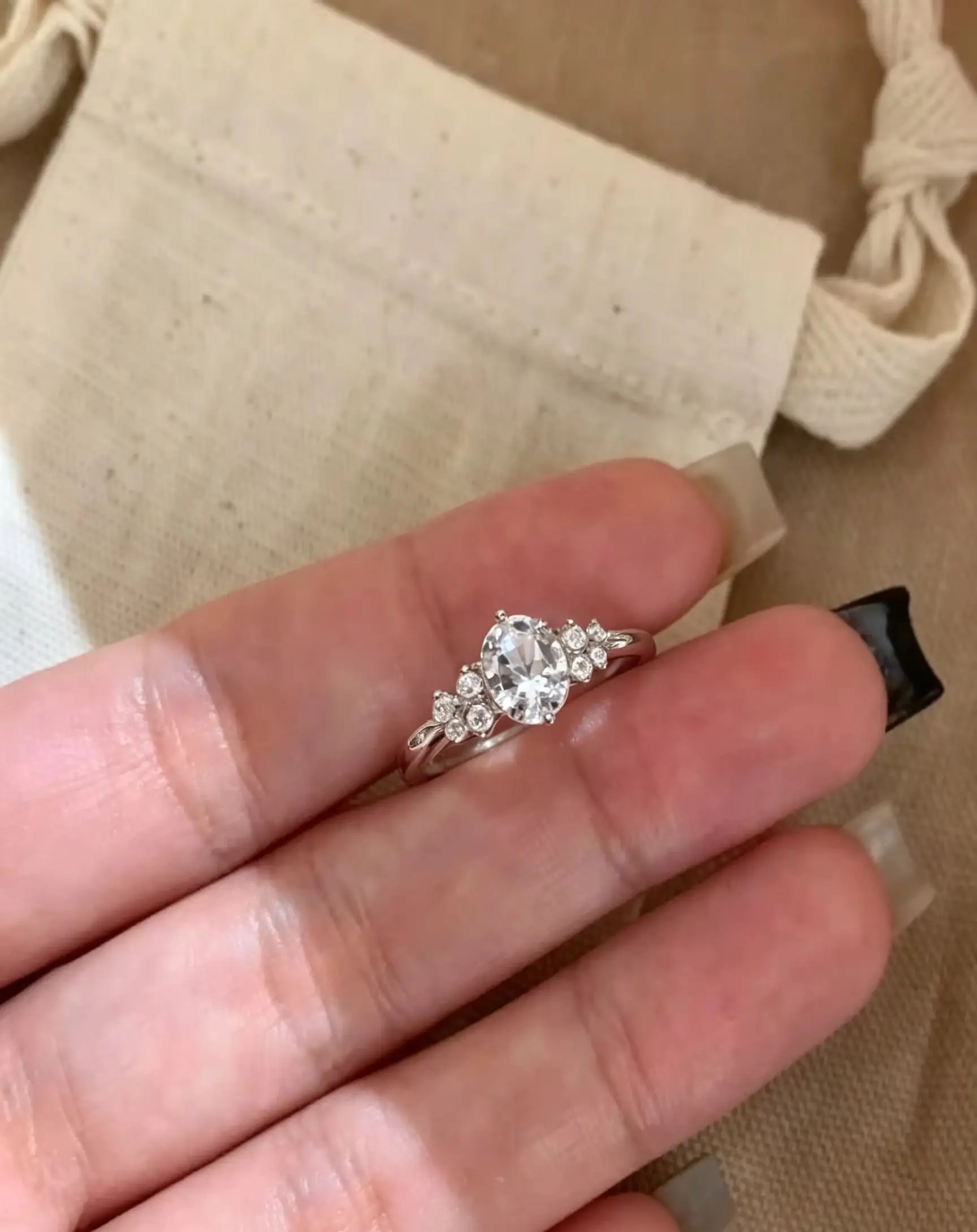 18K Gold Love Letter Series, NGTC Certified 1CT Lab Grown Diamond CVD  Loose Diamond for Engagement Ring