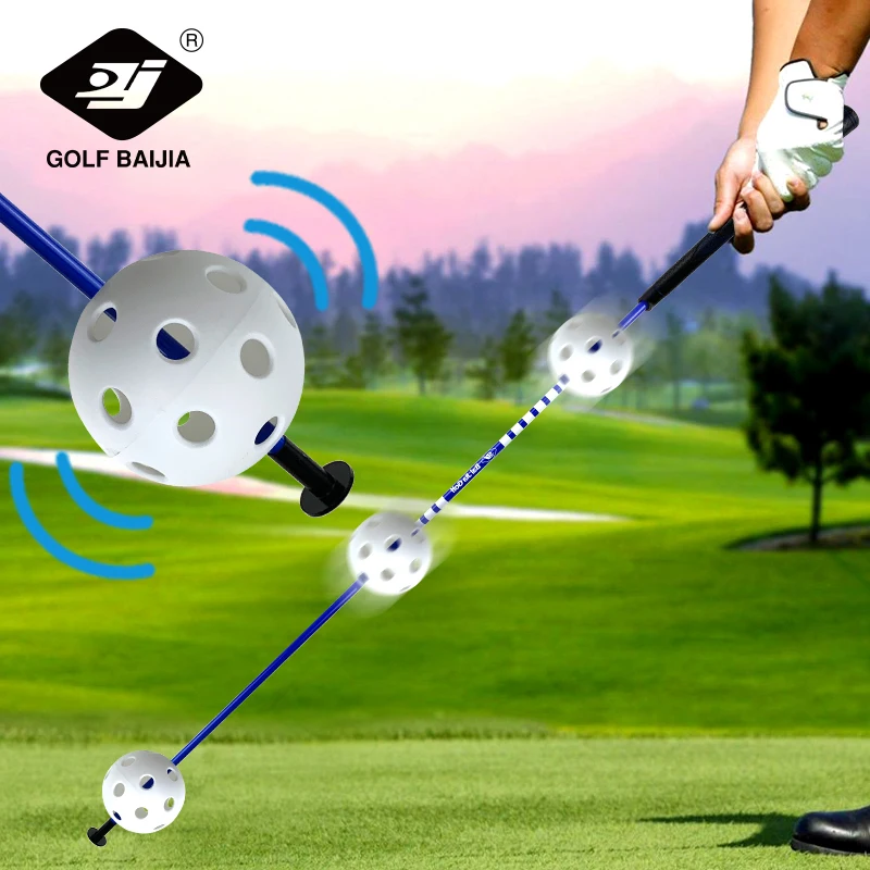 Golf Hollow Ball Swing Practice Stick – Long-Shaped, Designed to Quickly Enhance a Golfer’s Swing Power.