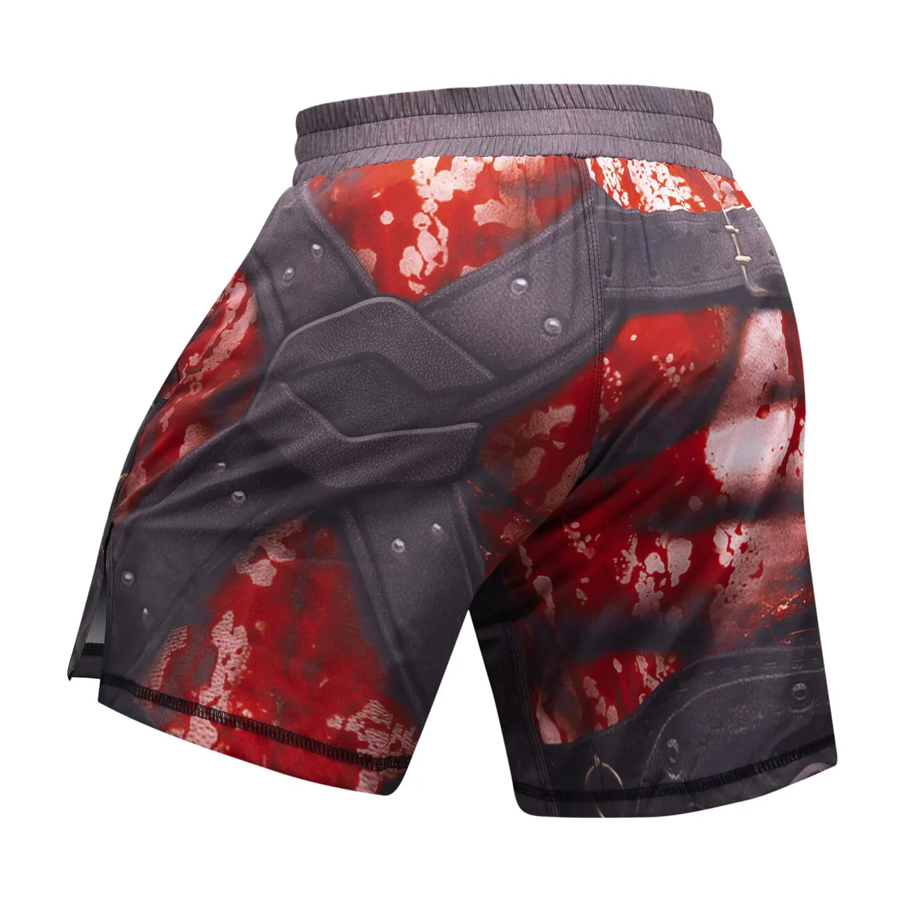 Men's Compression Shorts Print Breathable Comforable Pants Fitness Running Sports MMA Training Combat Sparring Short（20056）