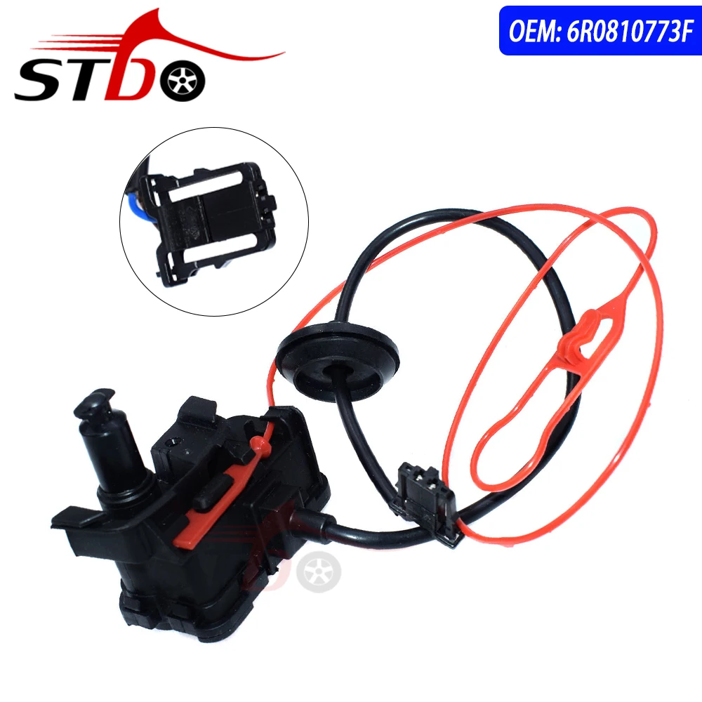 Fuel Tank Cap Lock Actuator Motor Fit For Volkswagen POLO 2010-2019  6R0810773F 6R0810773B 6R0810773D Hight Quality