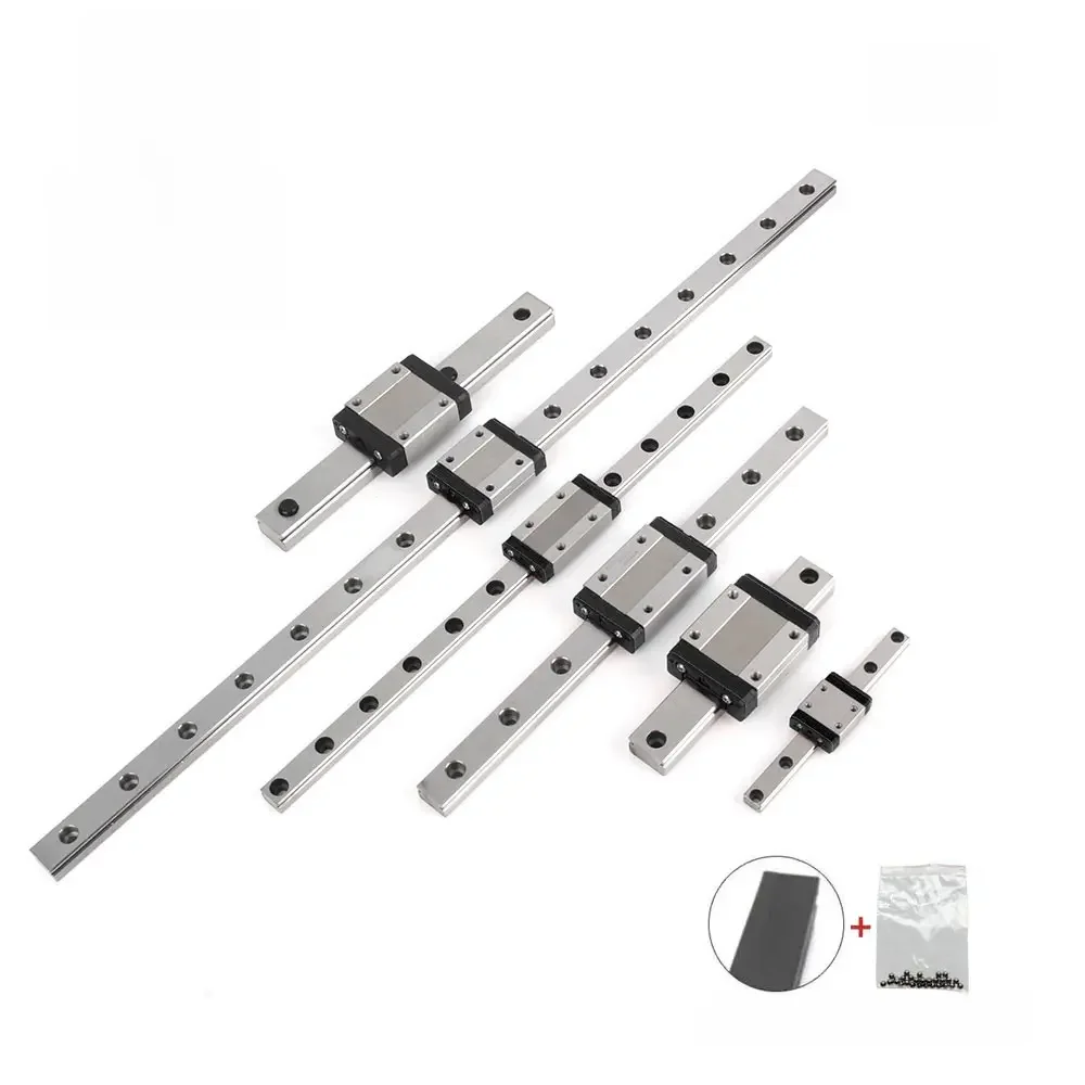 KGT MGN7H MGN9H MGN12H MGN15H RoHS L van 100 mm tot 1000 mm miniatuur lineaire geleiderail glijbaan 3D-printeronderdeel MGN12C CNC - afbeelding 2