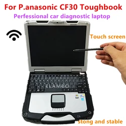 Big-promotion For Panasonic CF30 laptop car diagnostic laptop CF30 4GB can work for alldata software mb star C5/c4/c6 Touch scre