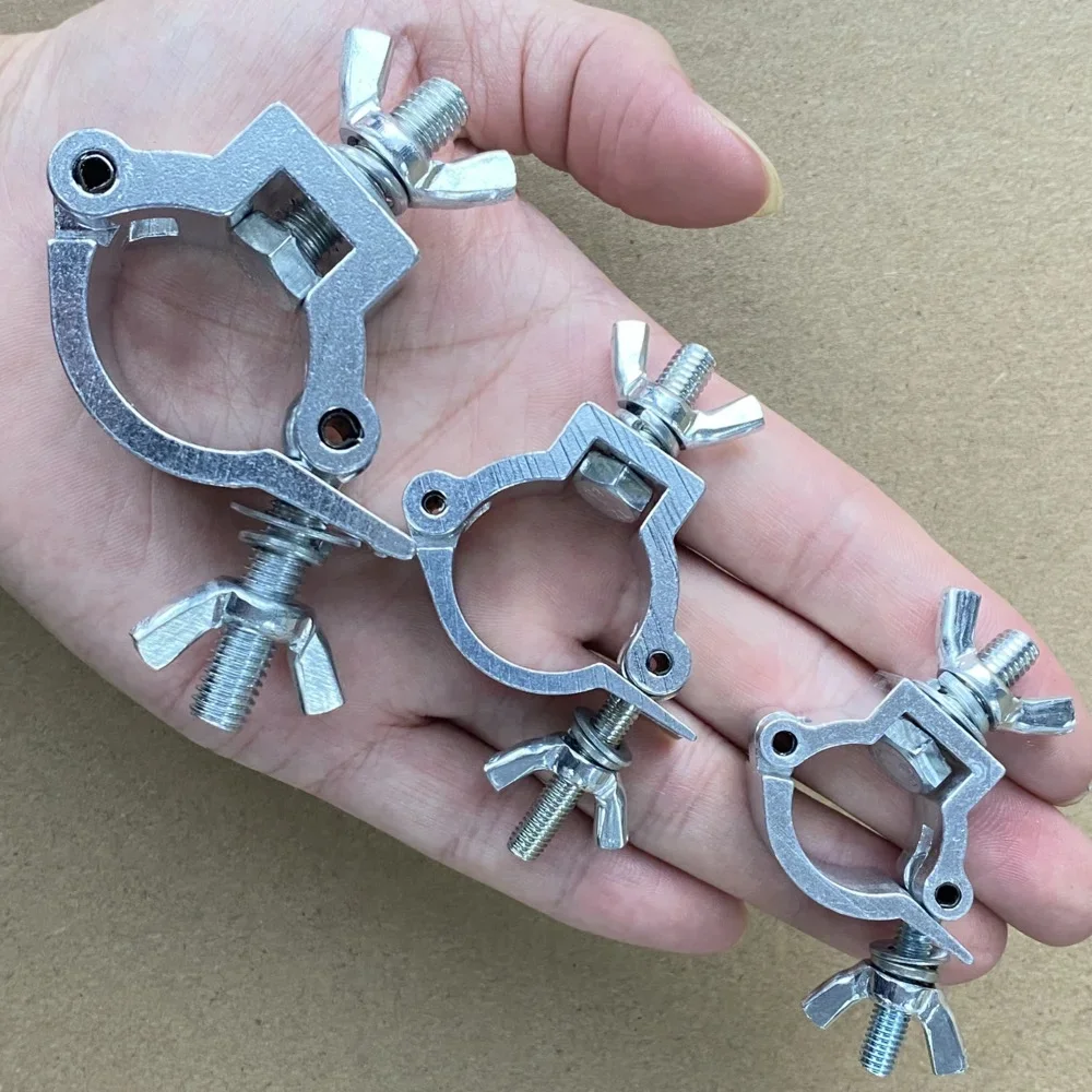 Mini pince en alliage d'aluminium pour lumières de scène, crochet de lumière DJ, accessoires d'éclairage portables pour faisceau à tête mobile LED PAR