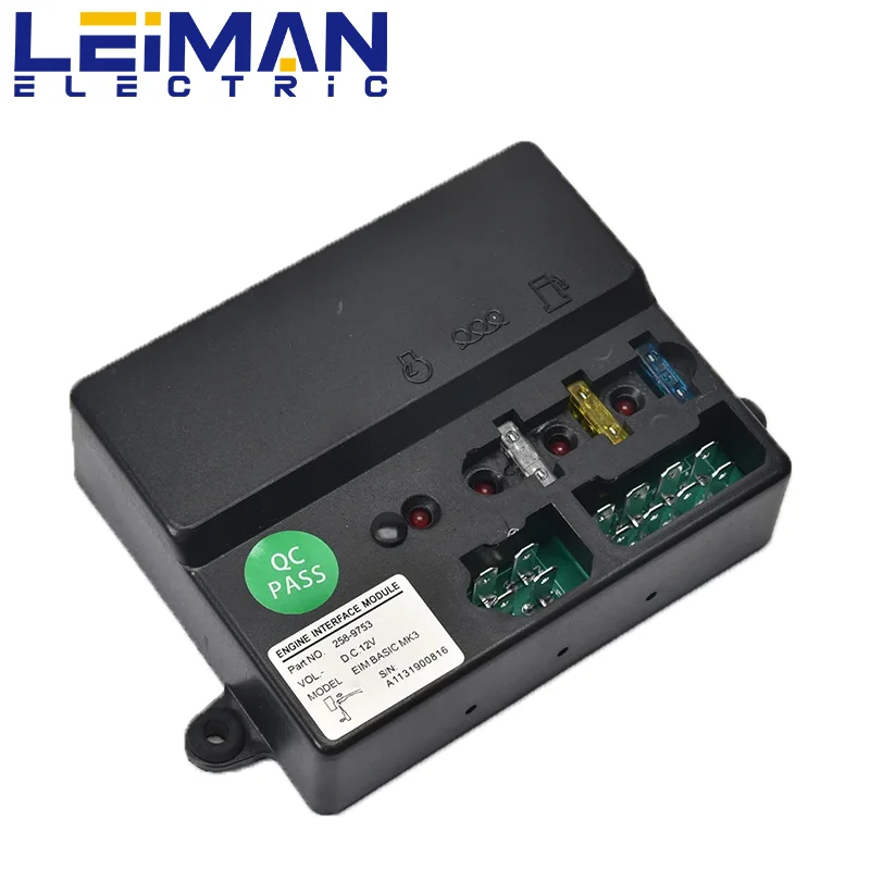 Engine Interface Module EIM BASIC MK3 258-9753 Diesel Generator Speed Controller Engine Motor Charge Regulator