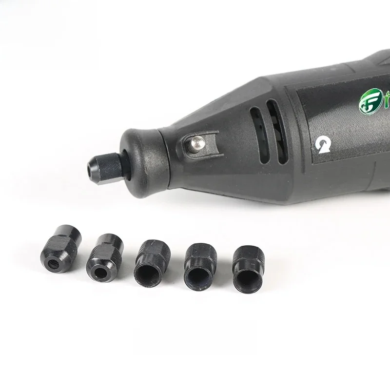 Uchwyt wiertarski Dutoofree Mini do Dremela, akcesoria do narzędzi obrotowych Dremel, akcesoria do elektronarzędzi, 5 szt. nakrętek ze stopu cynku M8X0.75mm — zdjęcie 2