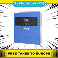 4200W 24V Hybrid Solar Inverter - on Grid off Grid with WiFi Built MPPT Pure Sine Wave Inverter for Renewable Energy Systems