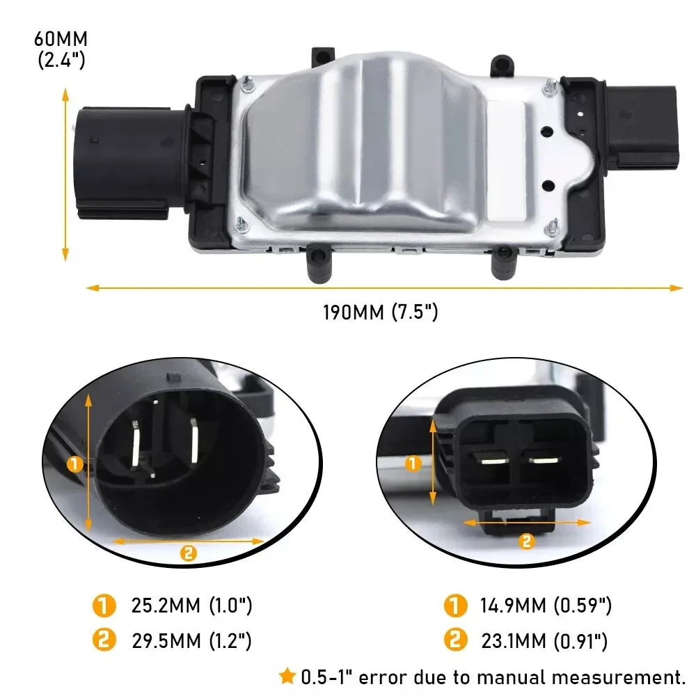 Radiator Cooling Fan Control Module OEM 1137328567 1137328464 For Ford For Focus 2013-2018