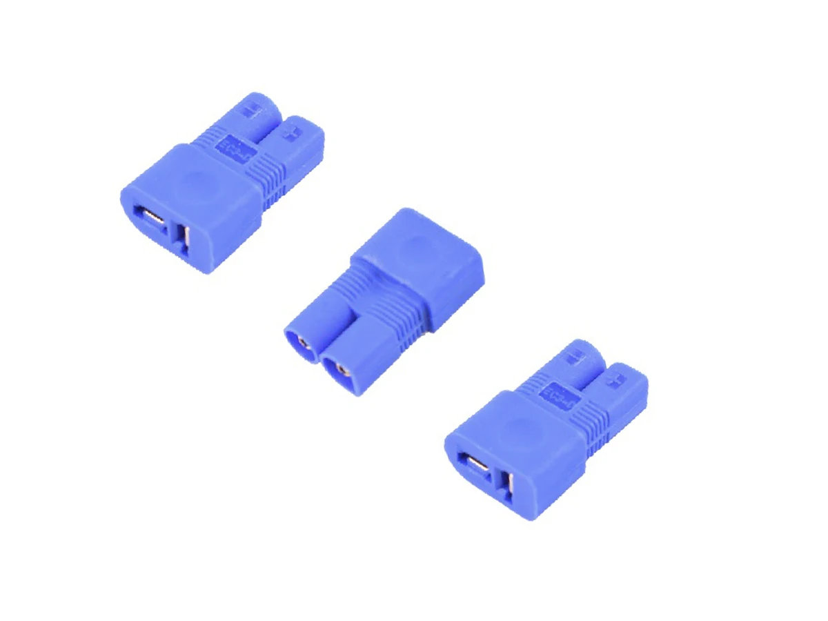 1/2/3 Pcs No Wire Connector EC3 Male to Deans T Plug Female One Piece Adapter for RC hobby accessories Battery Charger Motor Esc